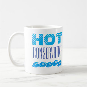 De Café O CONSERVADOR QUENTE RASGA a caneca