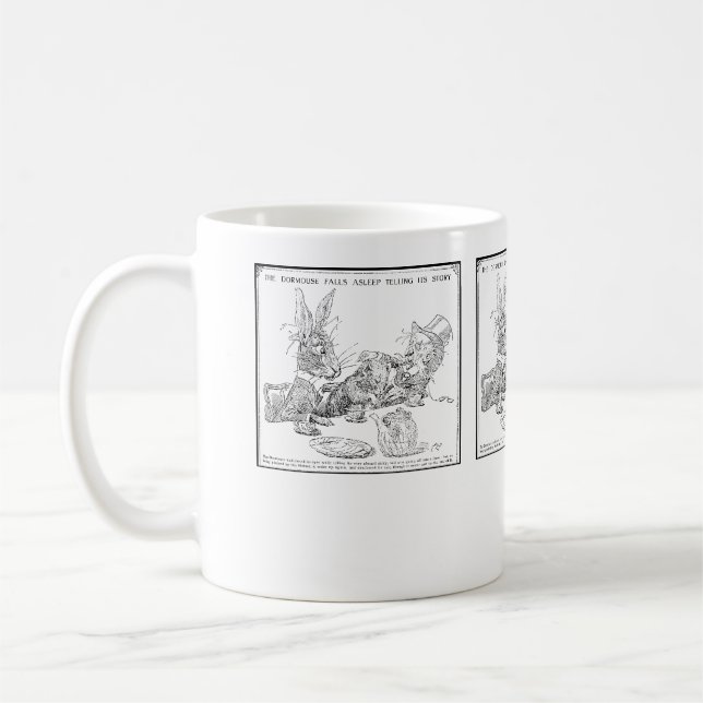 De Café O Dormouse cai caneca adormecida (Esquerda)