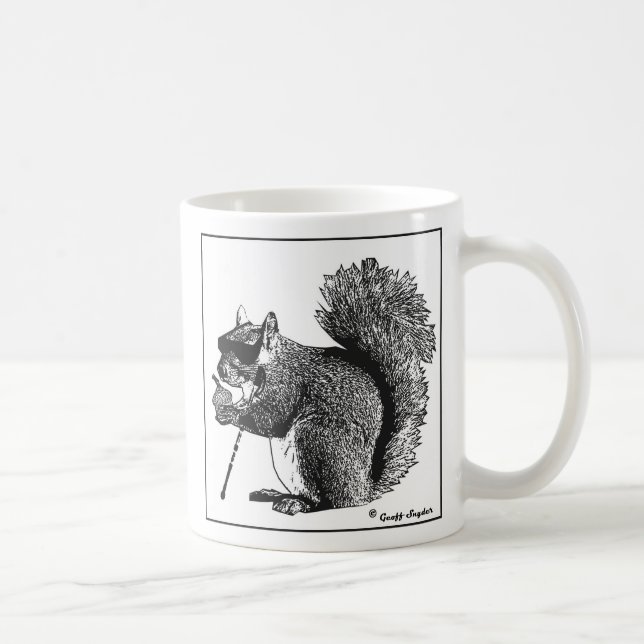 De Café O esquilo cego encontra uma caneca da porca (Direita)