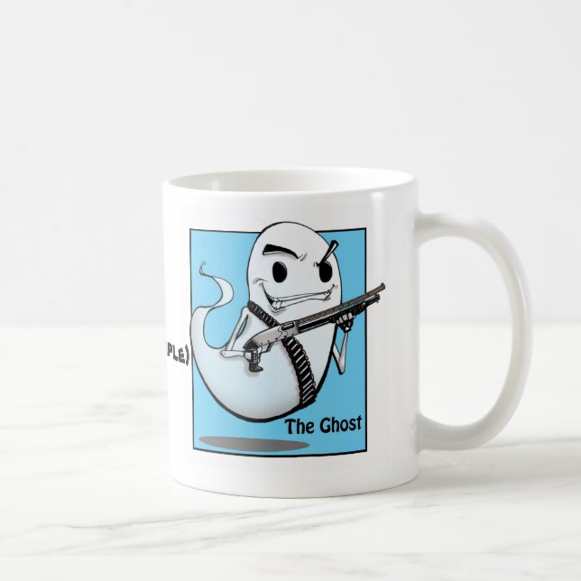 De Café O fantasma ZAP a caneca (Direita)
