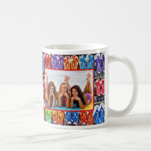 DE CAFÉ O FLIP-FLOP ADICIONA SUA PRÓPRIA CANECA DA FOTO