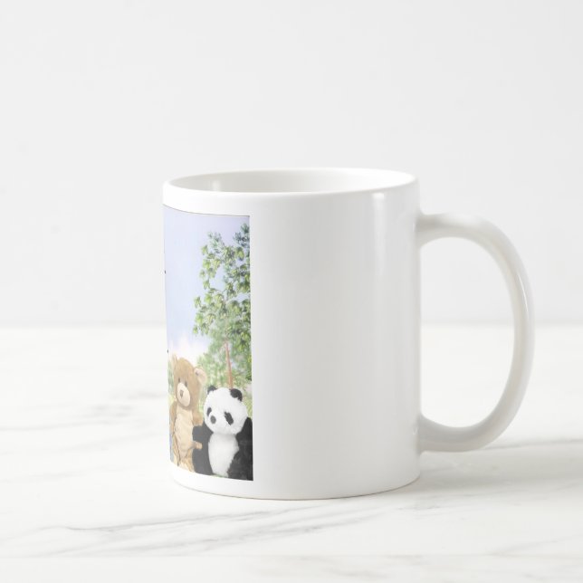 De Café O fofinho brinca a caneca do poema do Goddaughter (Direita)