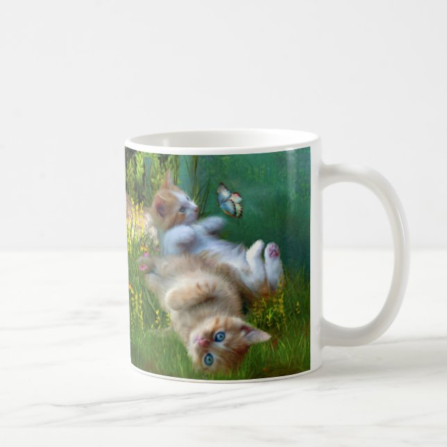 De Café O gatinho deseja a caneca (Direita)