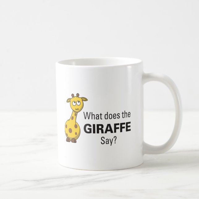 De Café O girafa trai a caneca (Direita)