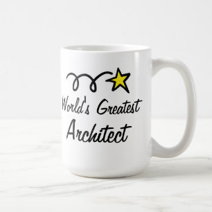 De Café O grande arquiteto do mundo - presente da caneca