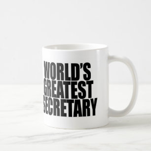 De Café O grande secretário Caneca do mundo