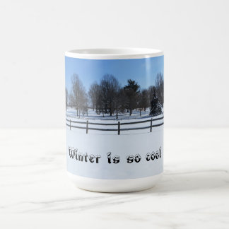 De Café O inverno é tão legal - caneca