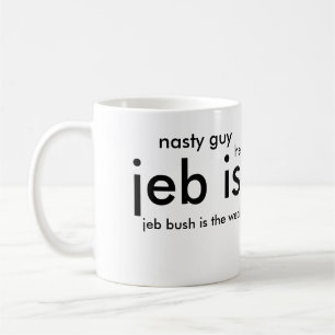 De Café o jeb é uma caneca da confusão