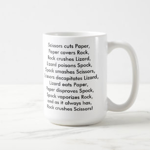 De Café O Lagarto-Spock ordena a caneca