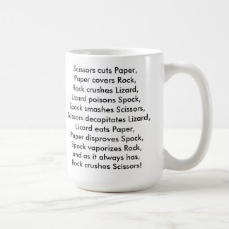 De Café O Lagarto-Spock ordena a caneca