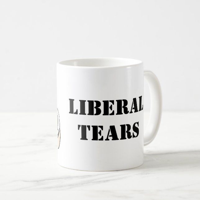 De Café O LIBERAL RASGA a caneca do bebê (Frente Esquerda)