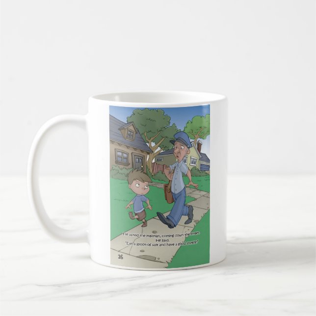 De Café O livro do soluço - caneca - o carteiro (Esquerda)