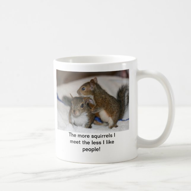 De Café O mais squirrels menos pessoas da caneca (Direita)