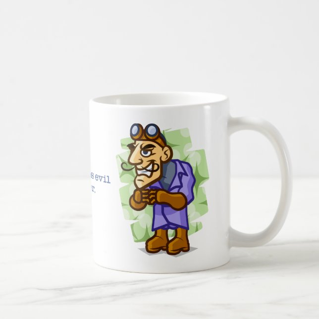 De Café O mau planeja a caneca (Direita)