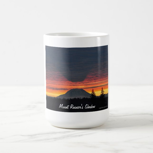 De Café O Monte Rainier e sua caneca da sombra (Centro)