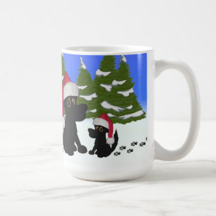 De Café O Natal persegue a caneca do papai noel