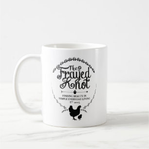 De Café O nó desgastado - caneca da crista