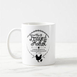 De Café O nó desgastado - caneca da crista