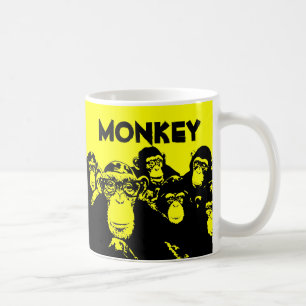 De Café O o do grupo Monkeys a caneca