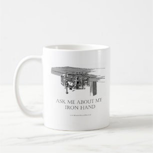 De Café O original "pergunta-me sobre caneca da minha mão