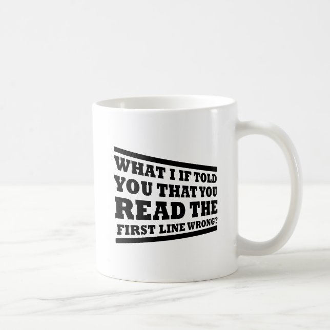 De Café O Que Eu Se Eu Te Contasse Caneca Engraçada (Direita)