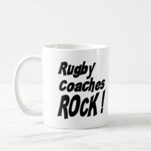 De Café O rugby treina a rocha! Caneca