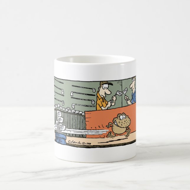 De Café O sapo do pântano ousa a caneca do golfe (Centro)