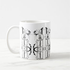 De Café O Scottish Rennie Mackintosh inspirou a caneca