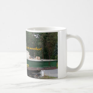 De Café O Smoother cruza caneca engraçada