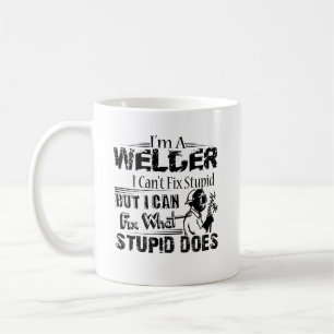De Café O soldador não pode fixar a caneca estúpida