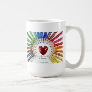 De Café O Special precisa o amor a caneca das cores