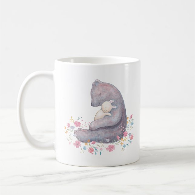 De Café O urso & o urso e o coelho da caneca do coelho (Esquerda)