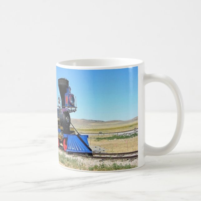 De Café O vapor treina a caneca (Direita)