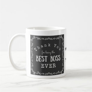 De Café obrigado sendo a melhor caneca do chefe nunca