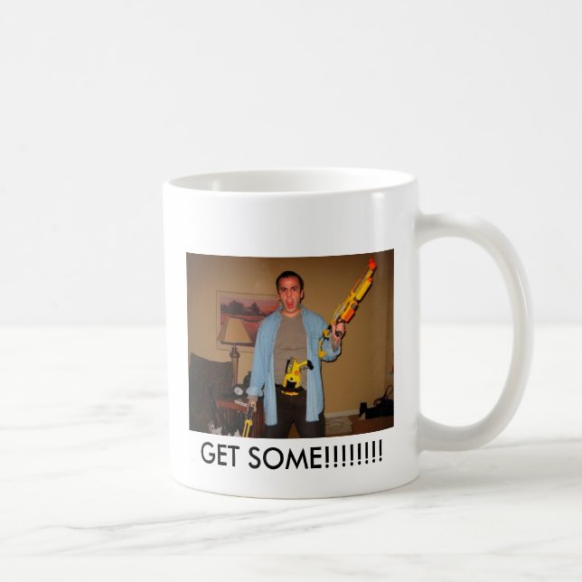 DE CAFÉ OBTENHA ALGUM!!! - CANECA (Direita)