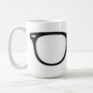 De Café óculos sem caneca