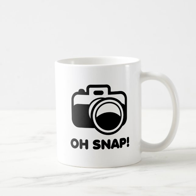 De Café Oh Snap Caneca Divertida (Direita)