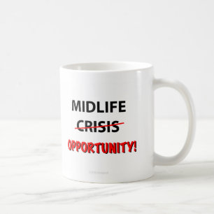 De Café Oportunidade do Midlife - caneca