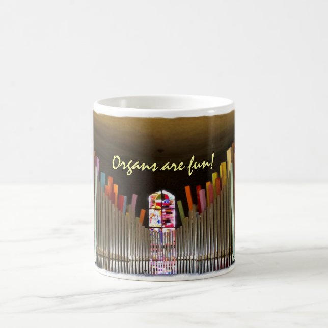 De Café Órgãos são divertidos! caneca (Centro)