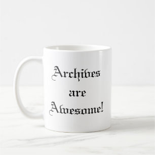 De Café Os arquivos são impressionantes! Caneca