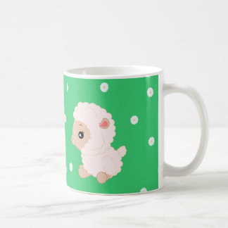 De Café Os carneiros agridem - o branco caneca branca