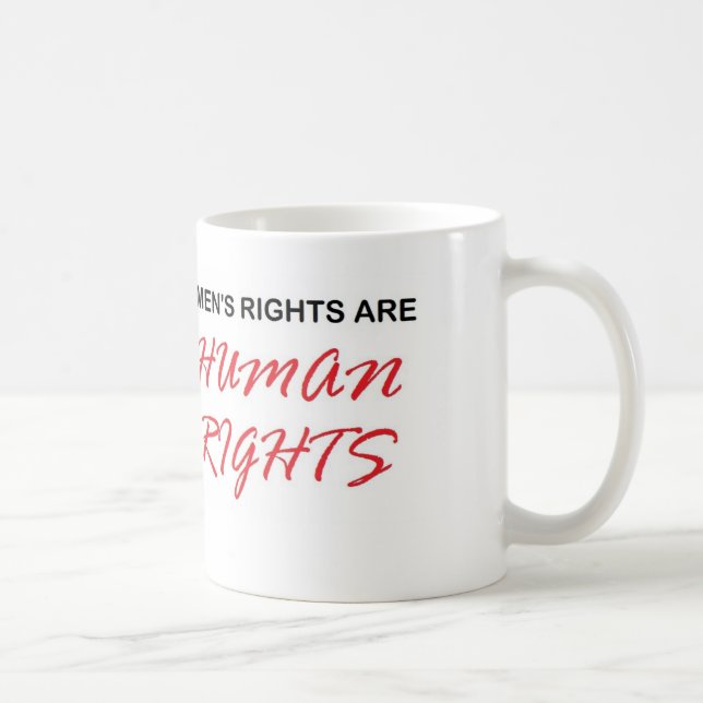 De Café Os direitos dos homens são caneca dos direitos (Direita)