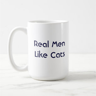 De Café Os homens reais gostam da caneca dos gatos