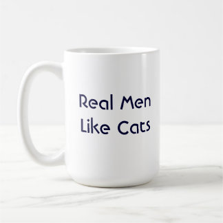 De Café Os homens reais gostam da caneca dos gatos