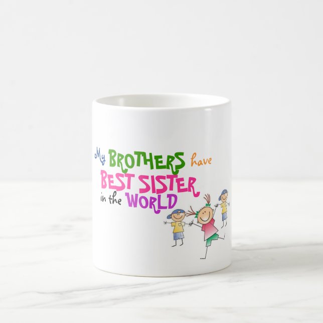 De Café Os irmãos têm a melhor irmã - caneca do amor dos (Centro)