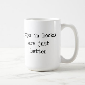 De Café Os meninos nos livros são apenas melhor caneca