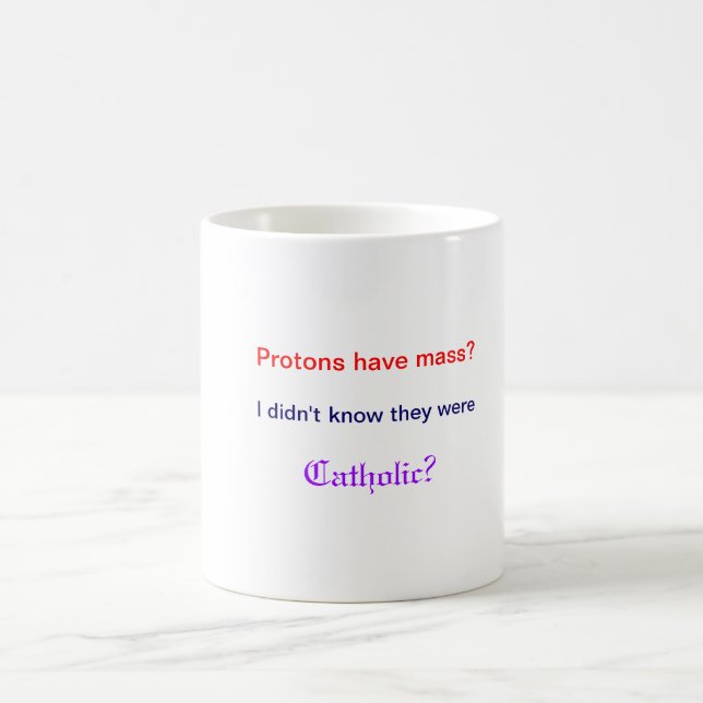 De Café Os protão têm a caneca maciça (Centro)