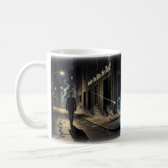 De Café Outro Bebe a Poeira da Rua Escura Caneca (Esquerda)