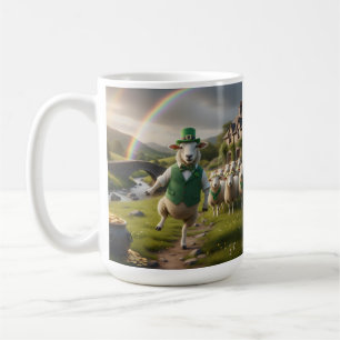 De Café Ovelha Dançante Caneca
