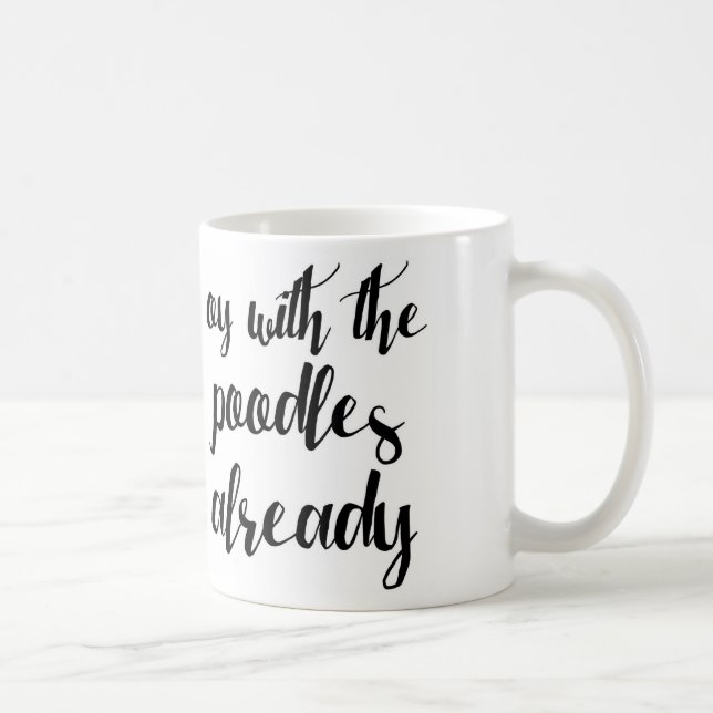 De Café Oy com a caneca das caniches (Direita)